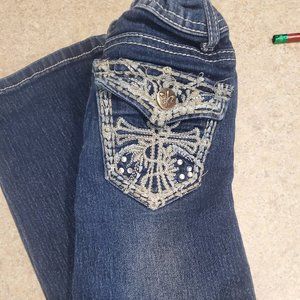 Size 5 girls jeans flare fit